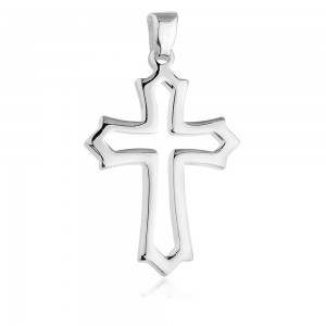 Pandantiv cruce argint DiAmanti K0047R-DIA (Argint 925‰ 2 g.)